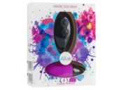 Фиолетовое виброяйцо Magic egg с пультом управления - 1