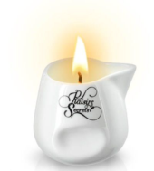 Массажная свеча с ароматом персика Bougie Massage Gourmande Pêche - 80 мл. - 2