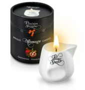 Массажная свеча с ароматом граната Bougie de Massage Gourmande Grenadine - 80 мл. - 0