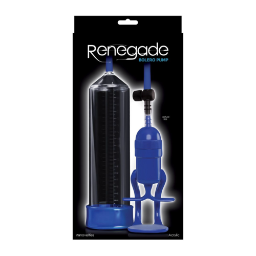 Прозрачно-синяя вакуумная помпа Renegade Bolero Pump - 1