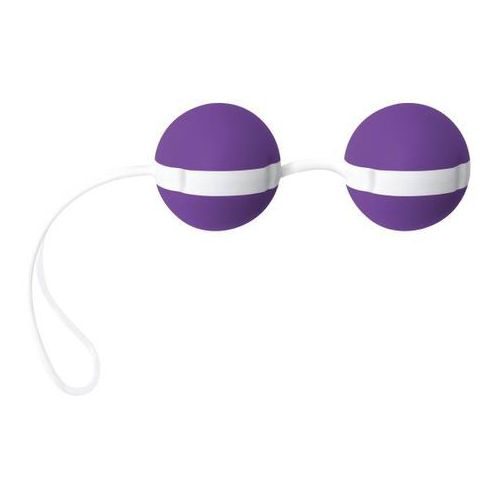 Фиолетово-белые вагинальные шарики Joyballs Bicolored - 1