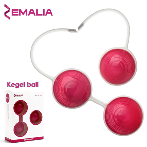 Красные вагинальные шарики Z Beads-Ruby в силиконовых корпусах - 1