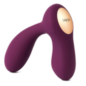 Фиолетовый стимулятор простаты с вибрацией Vicky Violet - 0