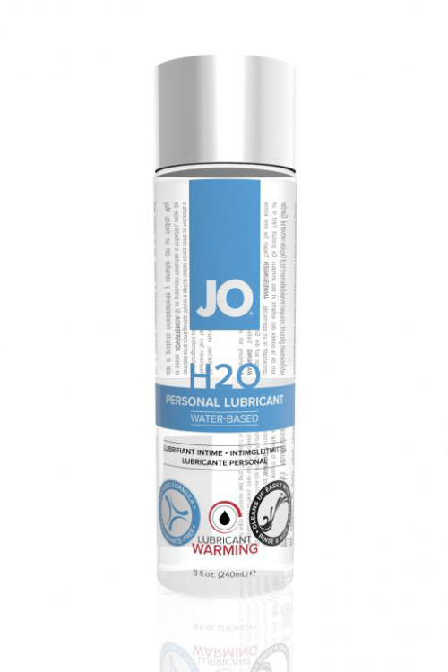 Разогревающий лубрикант на водной основе JO Personal Lubricant H2O Warming - 240 мл. - 0