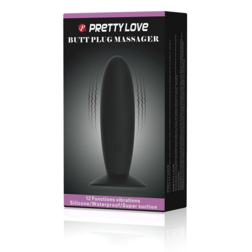 Анальная пробка с вибрацией Butt Plug Massager - 11 см. - 5