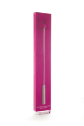 Розовая шлёпалка Leather Square Tiped Crop с наконечником-квадратом - 56 см. - 1