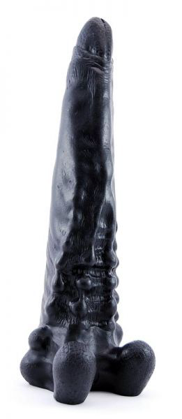 Чёрный фаллоимитатор-гигант Аватар - 31 см. - 0