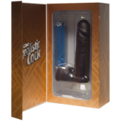 Реалистичный чернокожий фаллос The Realistic Cock 6” with Removable Vac-U-Lock Suction Cup - 19,8 см. - 2