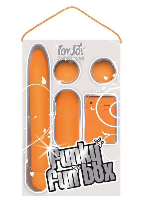 Набор оранжевых стимуляторов FUNKY FUN BOX - 1