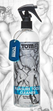 Антибактериальный спрей Tom of Finland Pleasure Tools Cleaner - 473 мл. - 0
