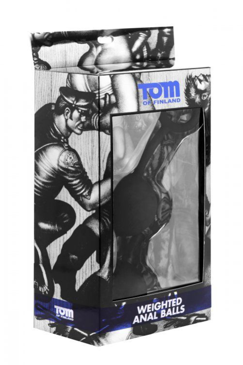 Анальные шарики Tom of Finland Weighted Anal Balls - 1