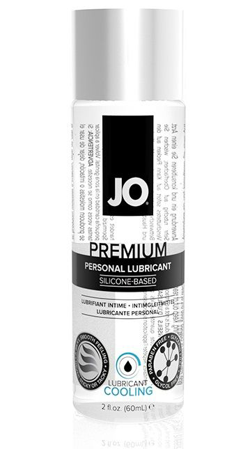 Охлаждающий лубрикант на силиконовой основе JO Personal Premium Lubricant Cooling - 60 мл. - 0