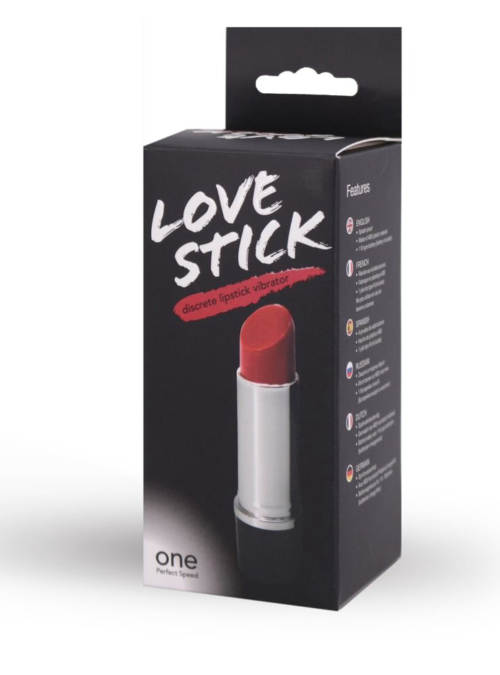 Мини-вибратор в форме губной помады Love Stick Vibe - 2