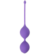 Фиолетовые вагинальные шарики SEE YOU IN BLOOM DUO BALLS 29MM - 0