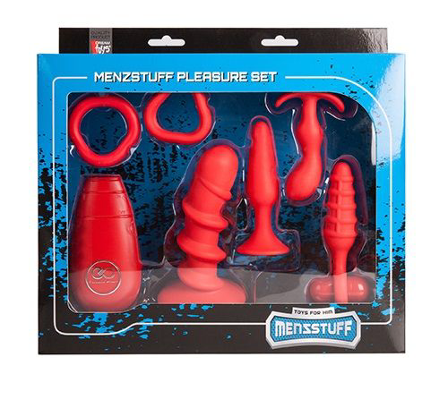 Подарочный набор для мужчин MENZSTUFF VIBRATING PLEASURE SET - 1