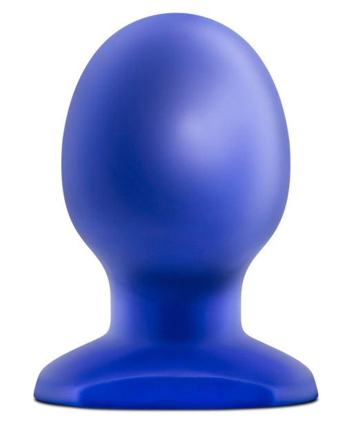 Синяя шаровидная пробка Performance Orb Plug - 10,2 см. - 0