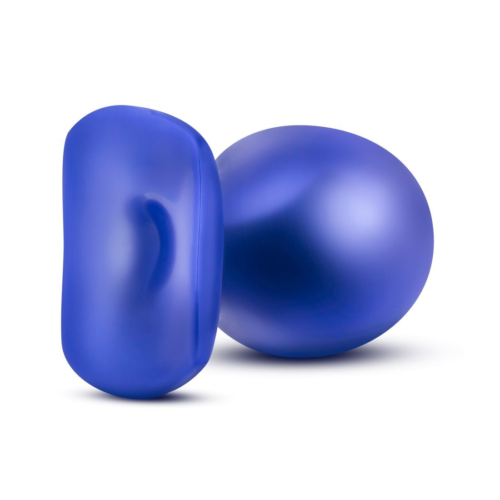 Синяя шаровидная пробка Performance Orb Plug - 10,2 см. - 1
