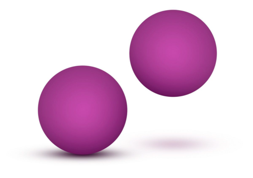 Розовые вагинальные шарики Double O Beginner Kegel Balls - 0