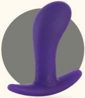 Фиолетовый анальный стимулятор Bootie S - 7,6 см. - 2