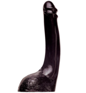 Чёрный фаллоимитатор-гигант All Black - 32 см. - 0