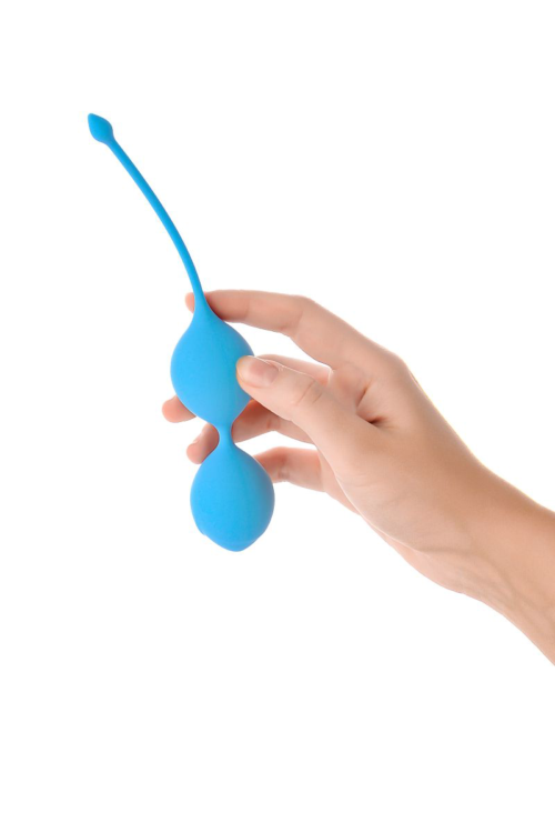 Голубые вагинальные шарики Toyfa A-toys - 5