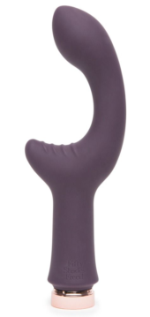 Фиолетовый вибратор Lavish Attention Rechargeable Clitoral G-Spot Vibrator - 18,4 см. - 0