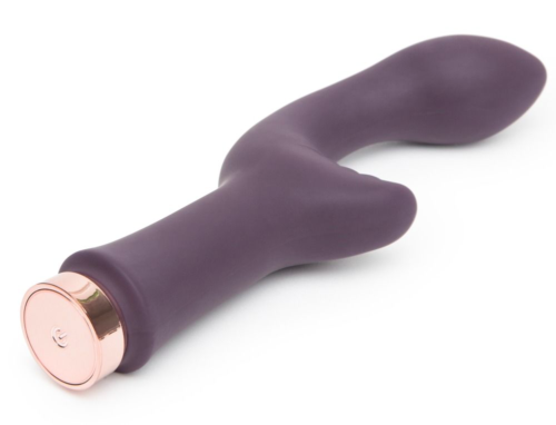 Фиолетовый вибратор Lavish Attention Rechargeable Clitoral G-Spot Vibrator - 18,4 см. - 1