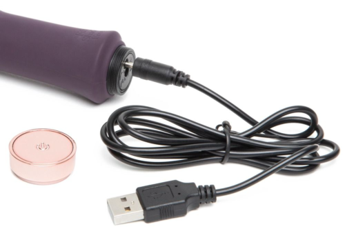 Фиолетовый вибратор Lavish Attention Rechargeable Clitoral G-Spot Vibrator - 18,4 см. - 4