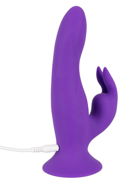 Фиолетовый силиконовый вибратор типа rabbit Pure Lilac Vibes Rabbit - 18 см. - 3