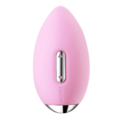 Розовый вибростимулятор клитора Candy с эффектом поцелуя рыбки - 5