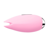 Розовый вибростимулятор клитора Candy с эффектом поцелуя рыбки - 4