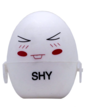 Белый мастурбатор-яйцо SHY PokeMon - 0