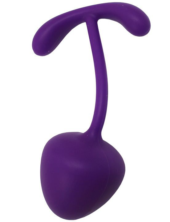 Фиолетовый вагинальный шарик Sweet Apple - 1