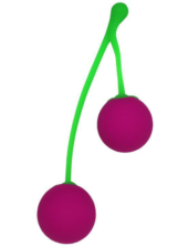 Вагинальные шарики Sweet Cherry со смещенным центром тяжести - 1