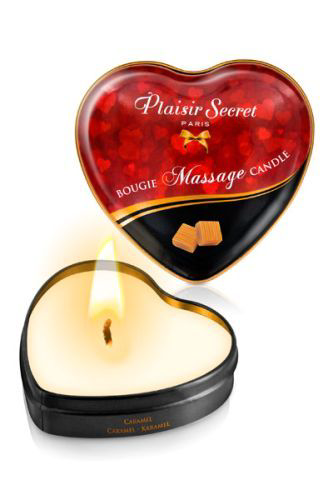 Массажная свеча с ароматом карамели Bougie Massage Candle - 35 мл. - 0