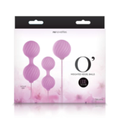 Набор розовых вагинальных шариков Luxe O Weighted Kegel Balls - 1