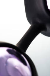 Фиолетово-черная вагинальные шарики TOYFA A-toys - 7