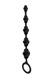Чёрная анальная цепочка S-HANDE Lala - 23,1 см. - 1