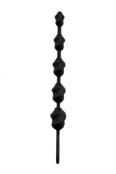 Чёрная анальная цепочка S-HANDE Lala - 23,1 см. - 3