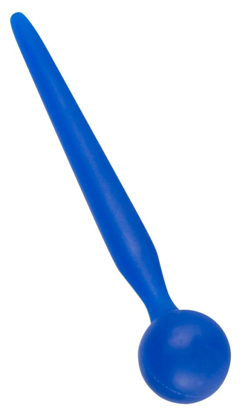 Синий уретральный стимулятор Penis Plug - 9,6 см. - 0