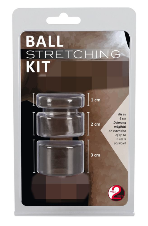 Набор для фиксации и утяжки мошонки Ball Stretching Kit - 6