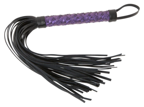 Чёрно-фиолетовый набор для бондажа Bondage Set - 1