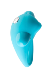 Голубое эрекционное силиконовое кольцо TOYFA A-Toys - 3