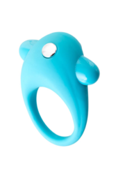 Голубое эрекционное силиконовое кольцо TOYFA A-Toys - 2