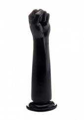 Чёрный кулак для фистинга Fisting Power Fist - 32,5 см. - 0