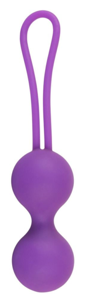 Фиолетовые вагинальные шарики Smile - 0