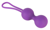 Фиолетовые вагинальные шарики Smile - 1