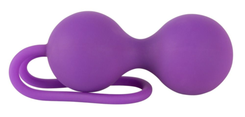 Фиолетовые вагинальные шарики Smile - 2