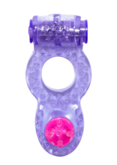 Фиолетовое эрекционное кольцо Rings Ringer - 0