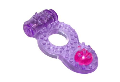 Фиолетовое эрекционное кольцо Rings Ringer - 1